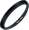 46mm to 49mm Step-up Adapter Rings Filter Adapter Black Metal Step Down Filter by Unknown