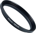 43mm to 46mm Step-up Adapter Rings Filter Adapter Black Metal Step Down Filter by Unknown