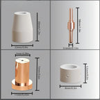 120PCS Extended PT-31 Plasma cutter Consumables, PT31 Plasma Torch Cutting - Image 2