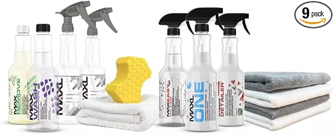 MAXL® Method Complete 9 Premium Auto Detailing Solution Bundle by MAXL