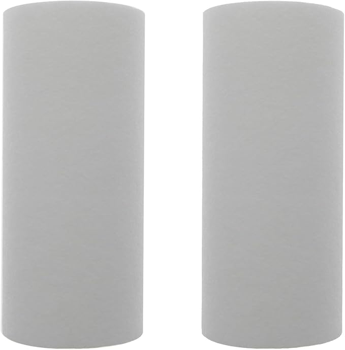 Tier1 10 Micron 10 Inch x 4.5 Inch | 2-Pack Spun Wound Polypropylene Whole by Tier1