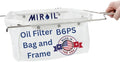 MirOil B6PS EZ Flow Deep Fryer Oil Filter Bag w/Frame – Reusable Grease Fryer by THEFRYOILSAVERCOMPANY