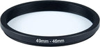49mm to 46mm Step-Down Ring Filter Adapter - Image 2