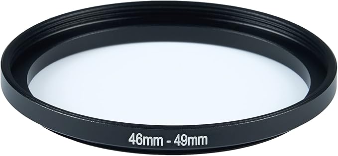 46mm Lens to 49mm Camera Lens Adapter 46mm to 49mm Step Up Ring Adapter Ring - Image 2