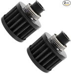 MUGE RACING 2Pcs Air Filter Cold Air Intake Filter Breather 12mm Valve Cover by MUGERACING
