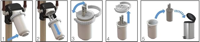 EcoPure WHARF30 No Mess Whole Home High Sediment Reducing Replacement Filter - Image 5