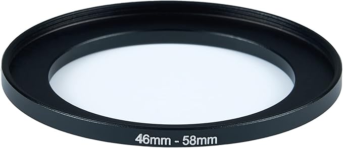 46mm to 58mm Step-Up Ring Filter Adapter - Image 2