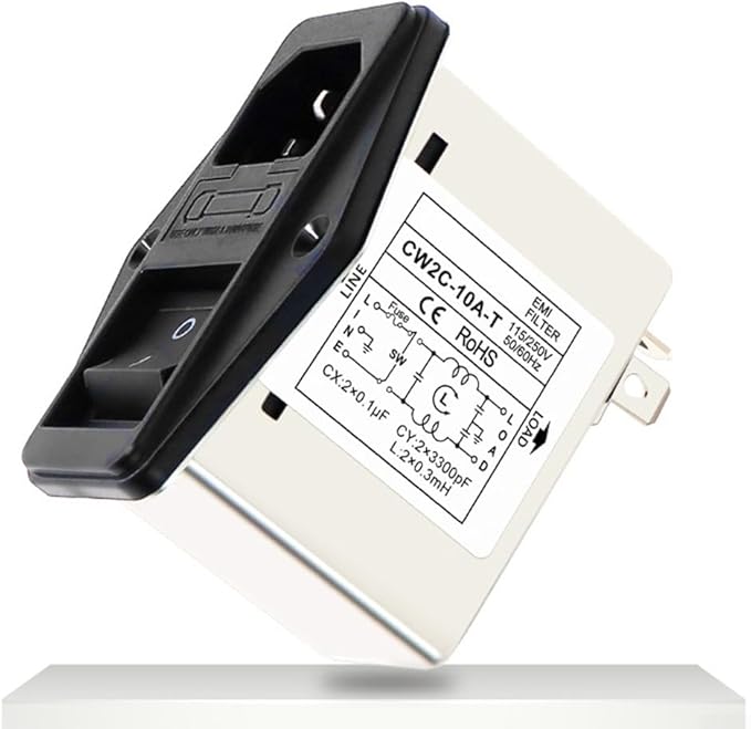 IEC Power Filter, Inlet Power Socket, IEC Socket Power Filter - Image 5
