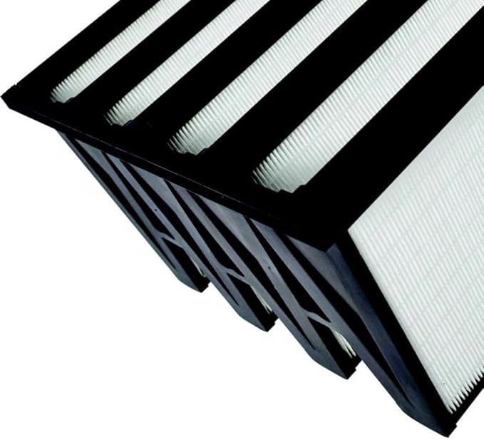 Synthetic Mini Pleat Rigid V-Bank Air Filter 24x24x12 – MERV 15 ASHRAE 52.2 - Image 4
