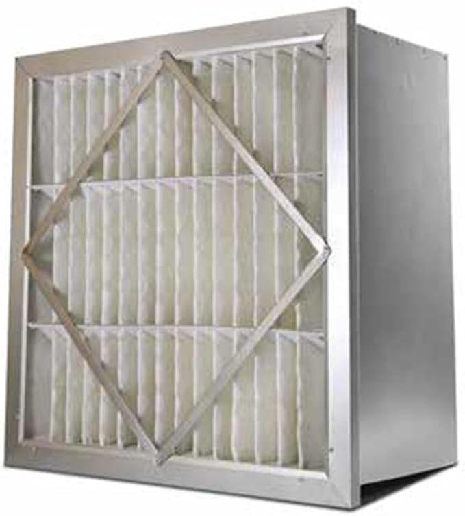 RIGID-PACK 24x20x12 Rigid Box Air Filter – MERV 15/98% ASHRAE HVAC Filter – by AccuraFil