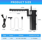 Submersible Internal Aquarium Filter Multiple Function Powerful Pump Fish Tank - Image 2