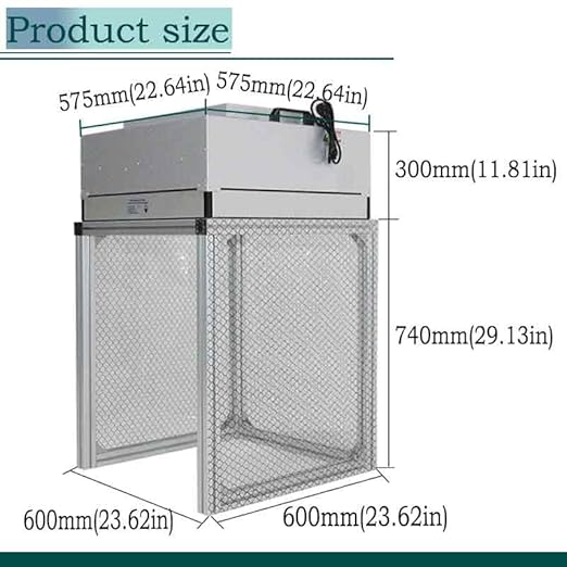 220V Vertical Laminar Dust Free Workshop - Image 2