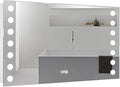 80x60cm LED Bathroom Mirror by Unknown
