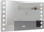 80x60cm LED Bathroom Mirror by Unknown