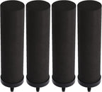 Huining 4PCS Black Filters for Purification Unit Filter Replacement Household by HUINING