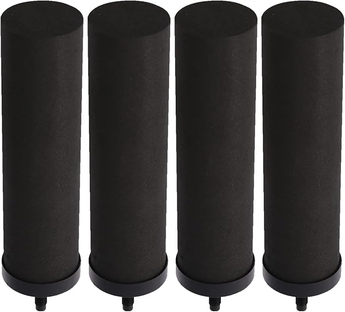 Huining 4PCS Black Filters for Purification Unit Filter Replacement Household by HUINING