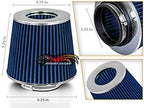 Rtunes Racing Universal Clamp-On Air Filter, Standard Cone, Dry Washable Design - Image 2