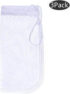ALEGI Media Filter Bag Aquarium Extra Fine, Reusable 180 Micron Drawstring Mesh - Image 2