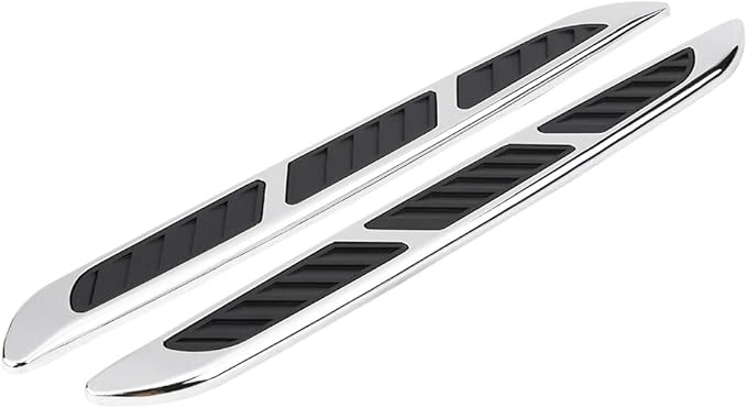 1 Pair Car Hood Vent Air Intake Grille, Car Exterior Hood Side Door Air Flow - Image 9
