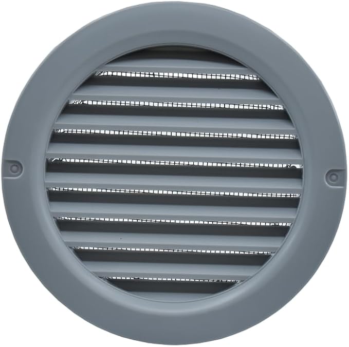 VENTS-US - 4" Round Plastic Vent Cover in Slate Grey - Compatible with a 4 Inch - Image 4