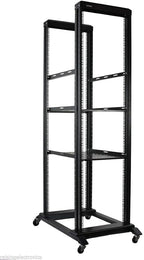 Raising Electronics Server Rack Open Frame 4 Post 19 inch Adjustable by RAISINGELECTRONICS