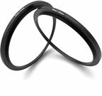 Metal Step Up Ring, 95mm to 105mm 95-105mm Step Rings 2 Pieces Step-Up Lens - Image 3