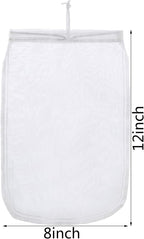 ALEGI Aquarium Filter Media Bag Extra Fine, Reusable 180 Micron Drawstring Mesh - Image 3