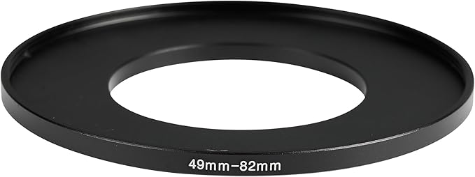 49-82mm Metal Step-Up Ring Adapter Compatible - Image 3