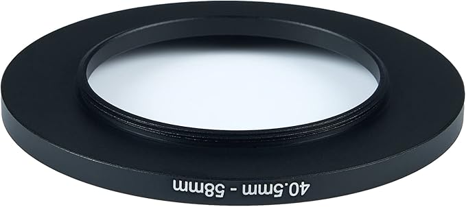 40.5mm to 58mm Step-Up Ring Filter Adapter - Image 3