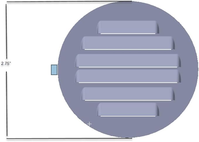 Louvered Vent, Bug Screen, 60ppi Filter, Seal and Cap - Image 7