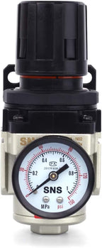 SNS AR3000-N02 Female Thread 1/4 NPT Air Pressure Regulator 0-150 PSI Adjustable - Image 5