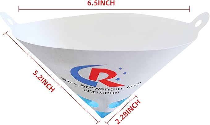 1000 Pack of Paint Strainers, Paint Filter Strainer Paper Cone - Image 9