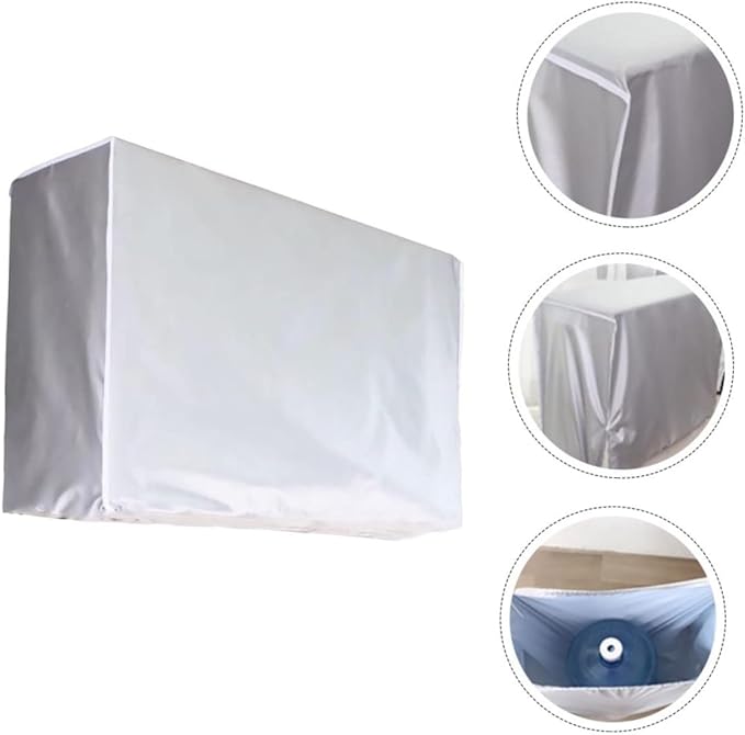Happyyami Air Conditioner Hood Air Conditioner Cover Weatherproof Easy to Clean - Image 7