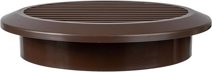 Brown 6" Inch Round Ventilation Grille - Image 7