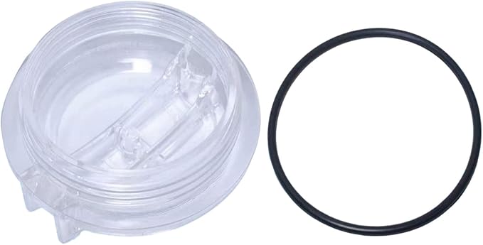 Pool Lid Replacement Thread Strainer Cover Pool Leaf Trap Sand Filter Acrylic - Image 3