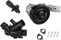 Complete Water Pump Kit with Thermostat Bolts Gaskets by ocpcrn