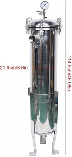 304 Stainless Steel Filter Bag Housing 150PSI Multi-Purpose Bag Filtering - Image 3