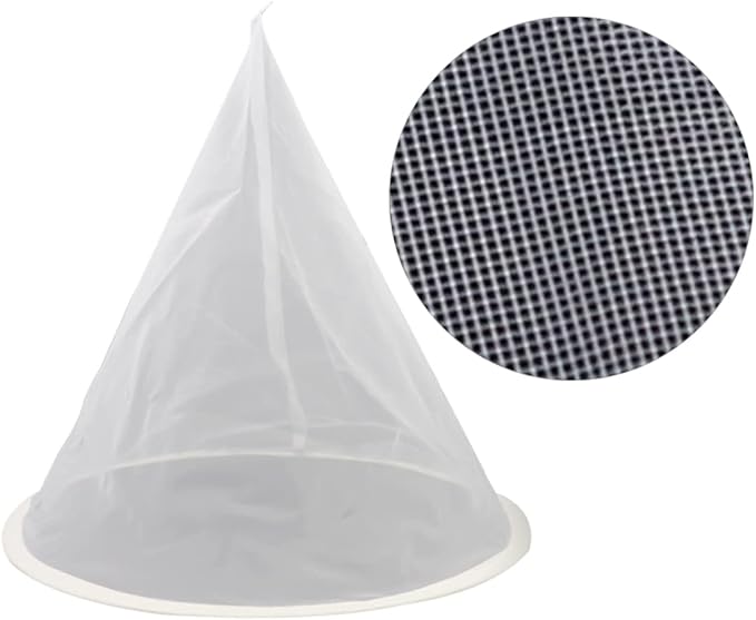 Practical Mesh Honey Strainer Gauze Filter Net Honey Sieve Strainer Reusable - Image 3