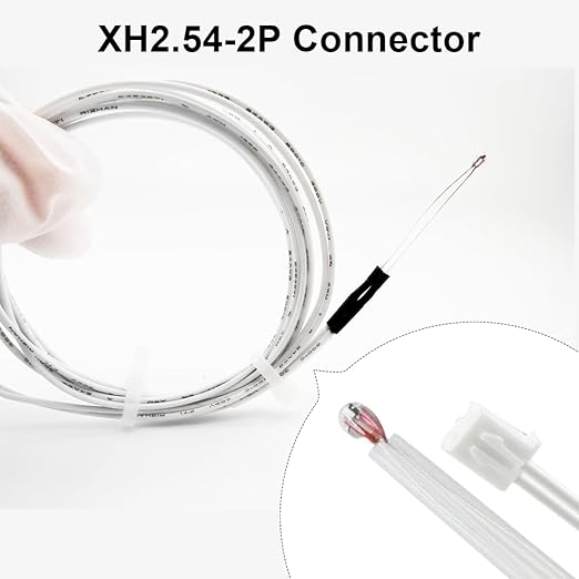 4Pcs Ender 3 Thermistor 1m/39.4Inches, 3D Printer ohm NTC 100K 3950 Thermistor - Image 4