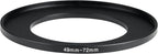49-72mm Metal Step-Up Ring Adapter Compatible - Image 3