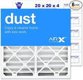 AIRx Filters Dust 20x20x4 Air Filter MERV 8 Replacement by AIRXFILTERSWICKEDCLEANAIR