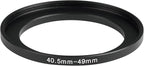 40.5-49mm Metal Step-Up Ring Adapter Compatible - Image 3