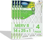 BestAir 14x25x1 Air Filter | MERV 8 Basic Allergen 7500 HVAC AC Furnace Filter by FreudenbergFiltrationTechnologies