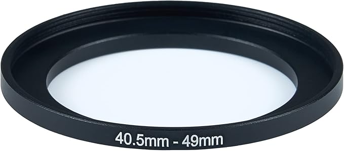40.5mm to 49mm Step-Up Ring Filter Adapter - Image 2