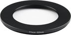 77mm Lens to 52mm Camera Lens Adapter 77mm to 52mm Step Down Ring Adapter Ring - Image 2