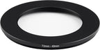 72mm Lens to 49mm Camera Lens Adapter 72mm to 49mm Step Down Ring Adapter Ring - Image 2
