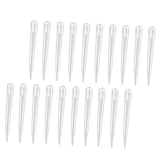 50pcs Transparent Disposable Pipette Tips by COOLHIYA