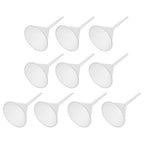 Veemoon 10pcs 90mm Plastic Triangle Funnels Pp Laboratory Filling Funnels by Veemoon