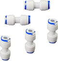 Water purifier adapter, 1/4 "FPT x 1/4" pipe quick connector, outer diameter by Unknown