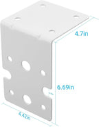Whole House Mounting Bracket, Housing Mounting Metal Bracket, - Image 2